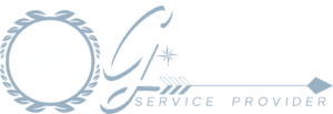 White logo